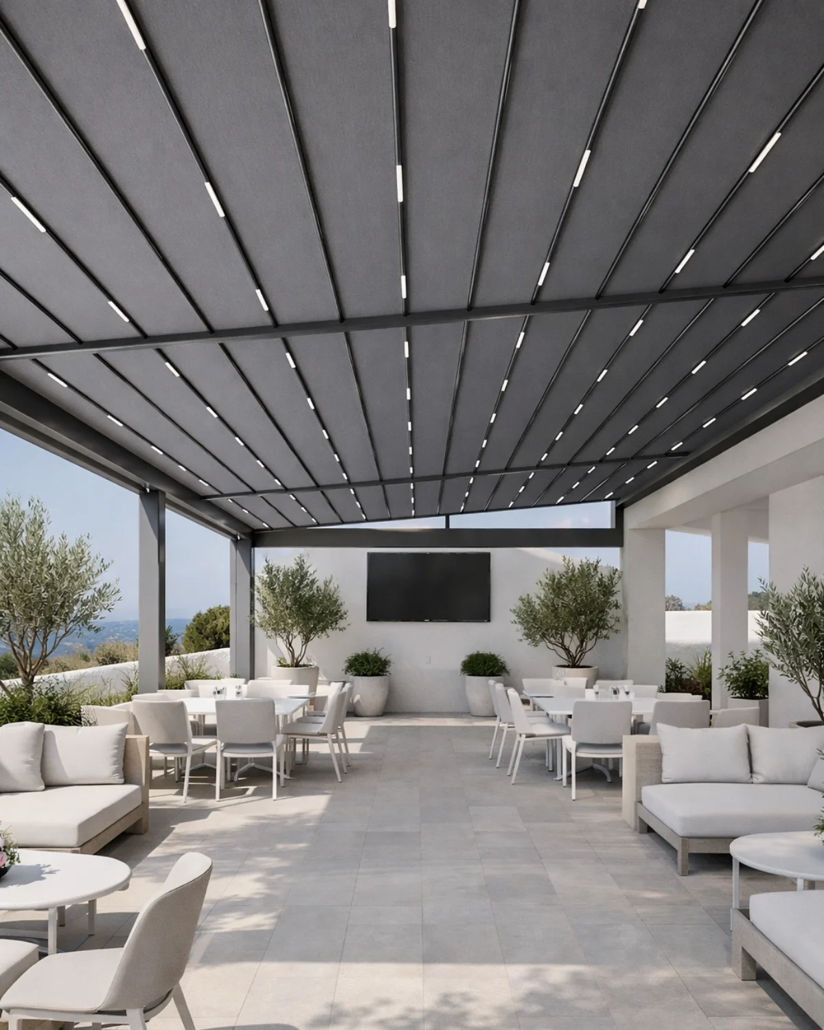 Kütahya otomatik pergola uygulaması