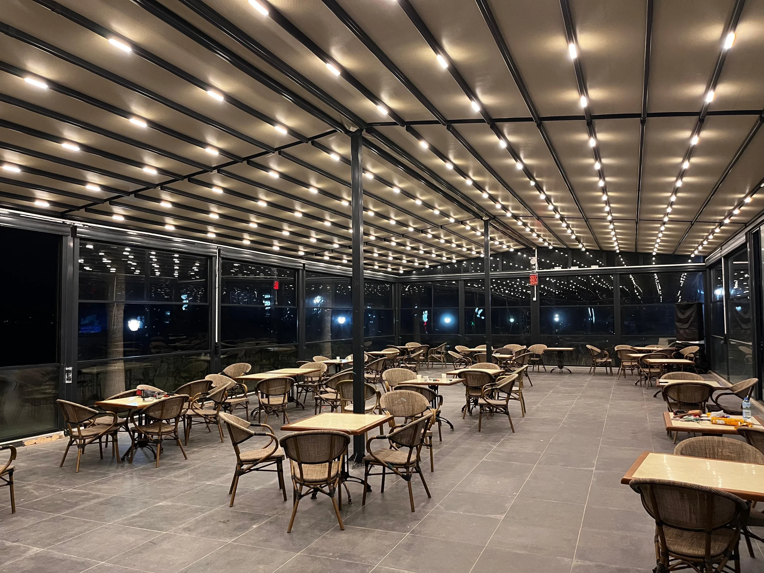 Didim otomatik pergola uygulaması
