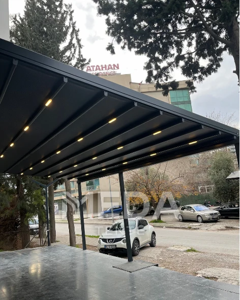 Bornova otomatik pergola proje görseli