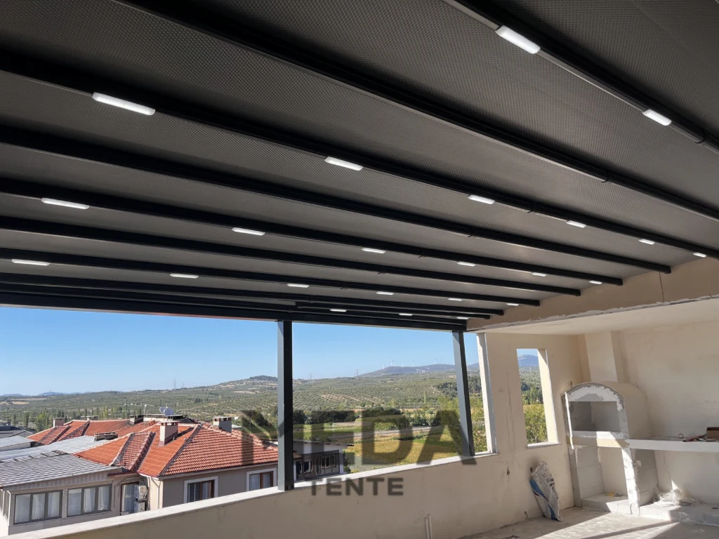 Manisa Akhisar otomatik pergola projesi